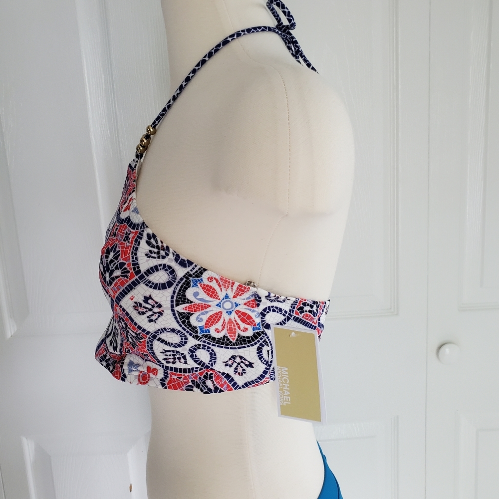 Michael Kors Santorini Beaded Halter Bikini Top - Picture 5 of 14